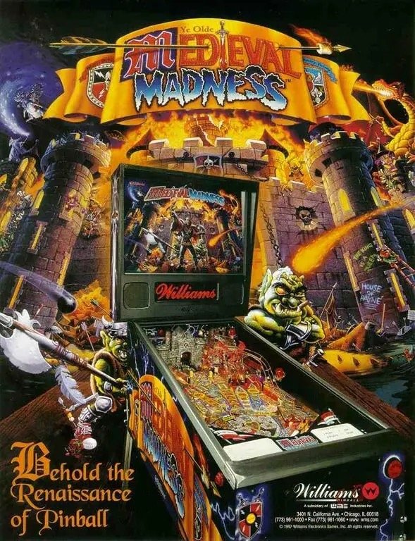 Pinball machines for sale